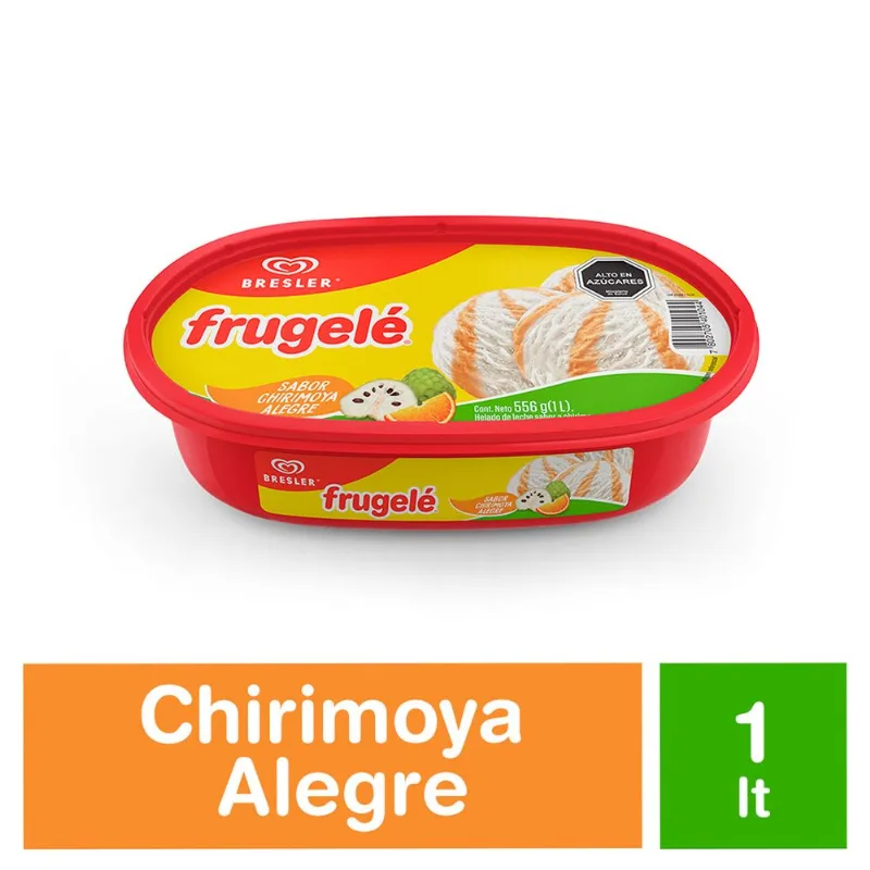 Helado Frugelé Chirimoya Alegre 1 L