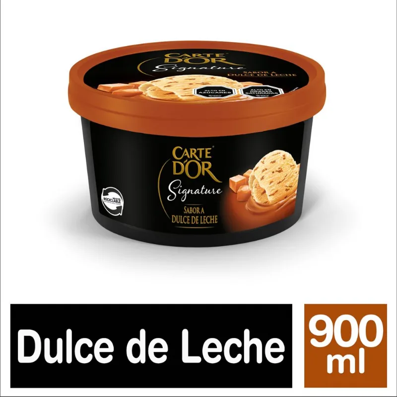 Helado Bresler Postre Carte Dor Signature Dulce de Leche 900 ml