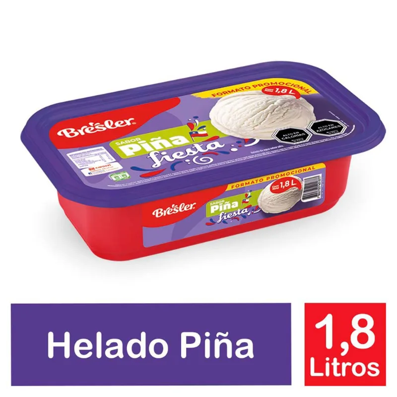 Helado de Piña Bresler 1.8 L