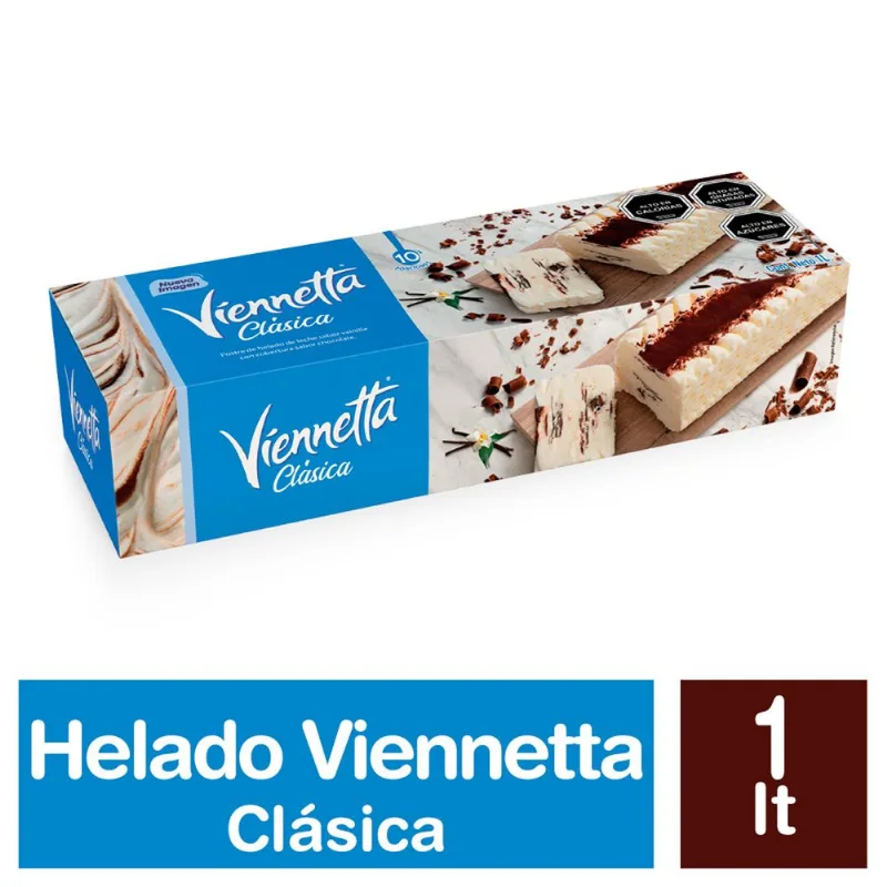 Helado Bresler Postre Viennetta Clasico 1 L