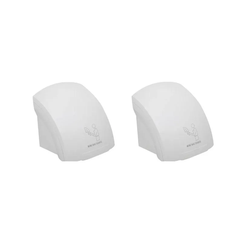 Kit 2 Secadores De Mãos Sensor Infravermelho Ar Quente 220v