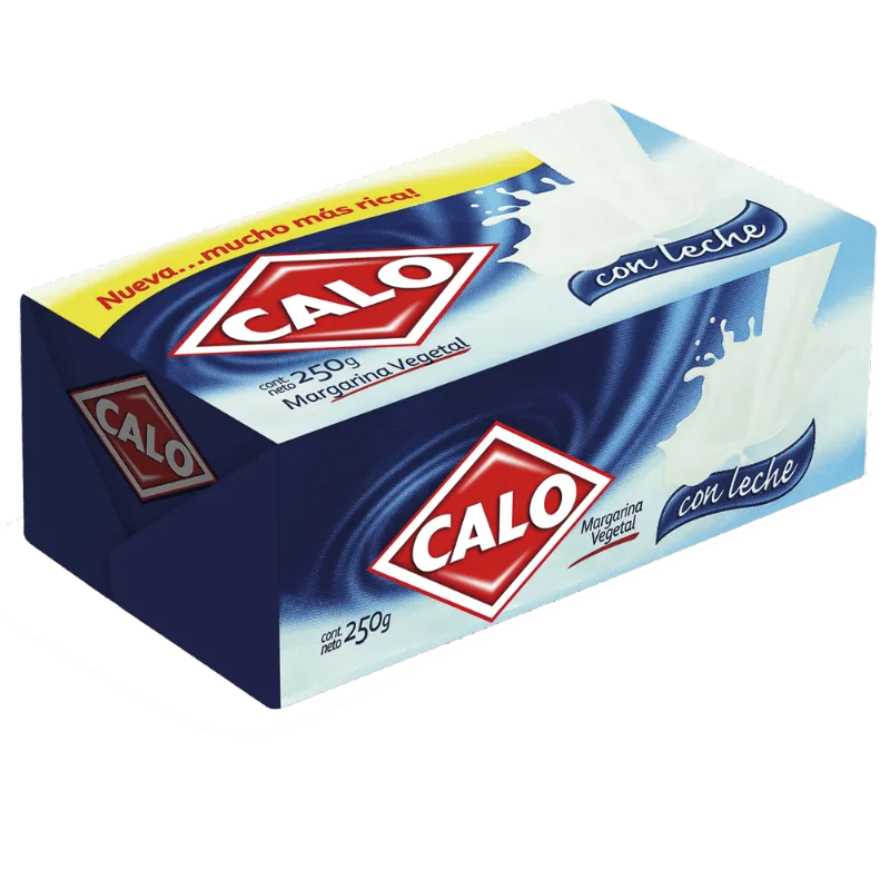 Margarina Calo con Leche Más Cremosa 250 g