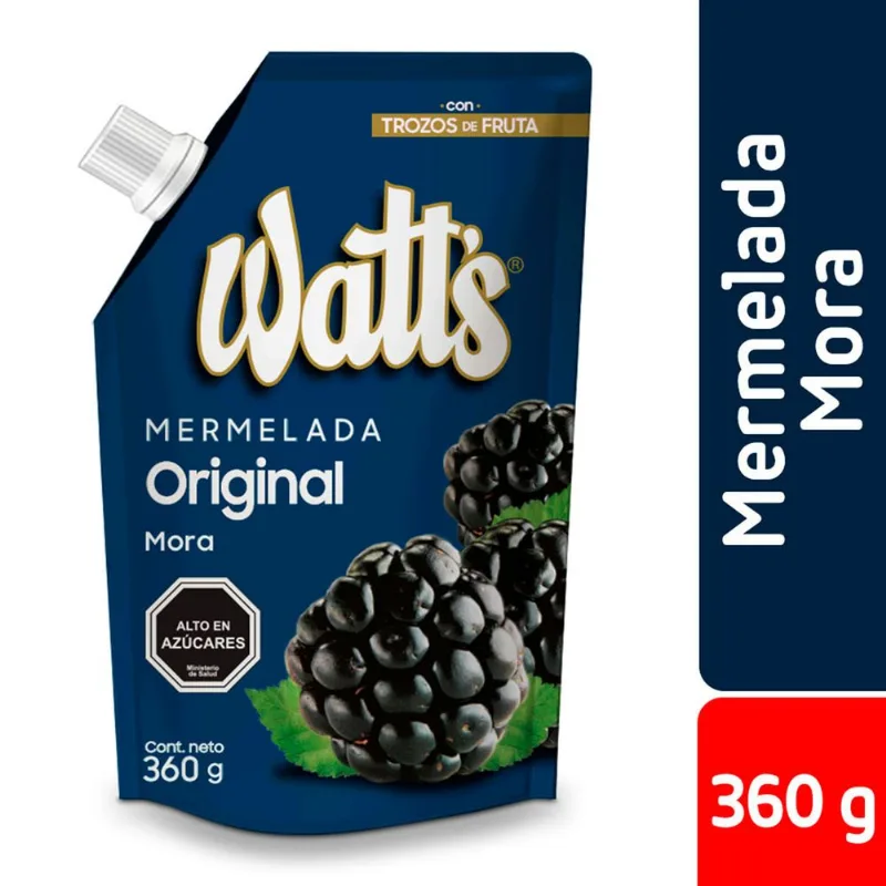 Mermelada Watt's Mora Doypack 360 g