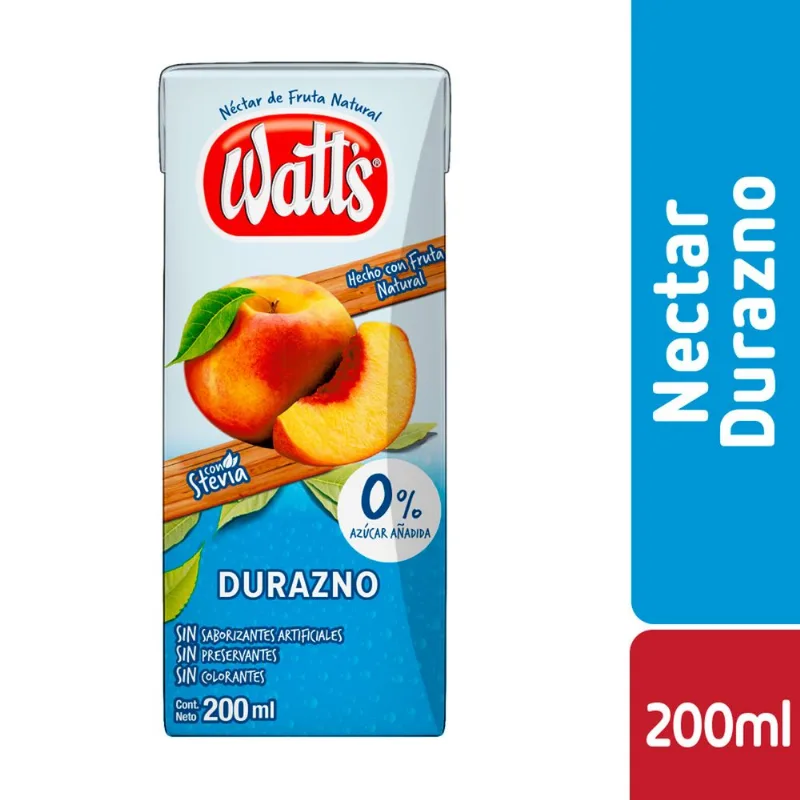 Néctar Durazno Light Watt's 200 ml