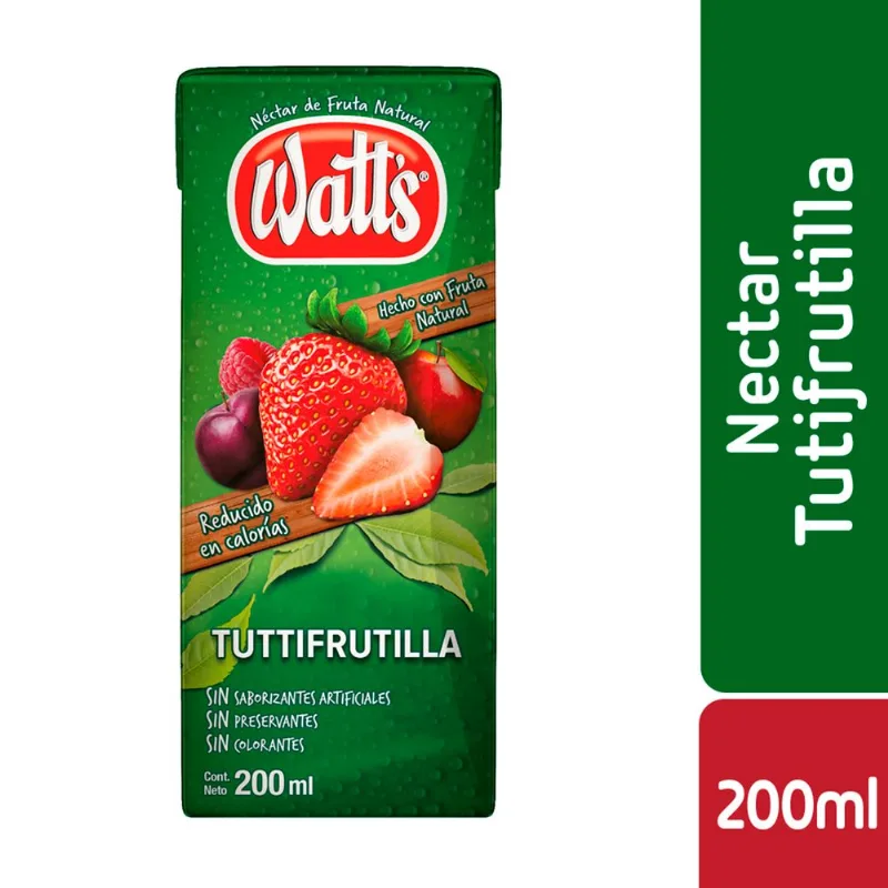Néctar Watt's Tuttifrutilla 200 ml