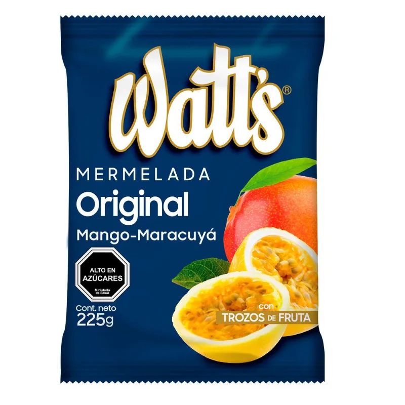 Mermelada Watt's Mango Maracuyá 225 g