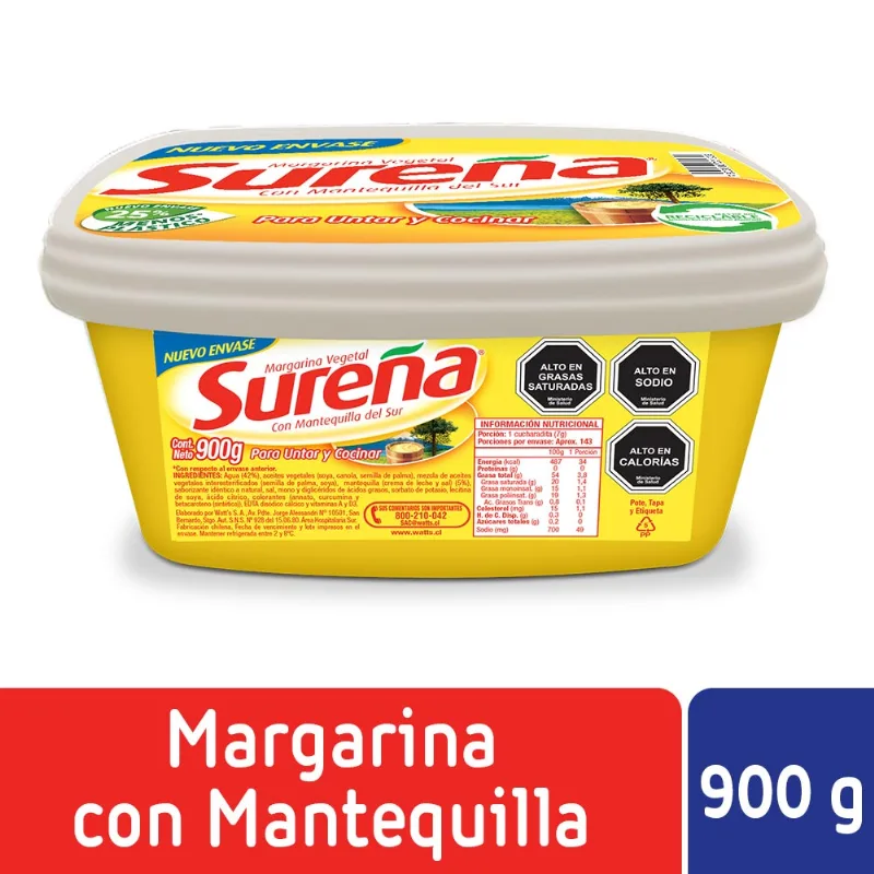 Margarina Sureña con Mantequilla 900 g