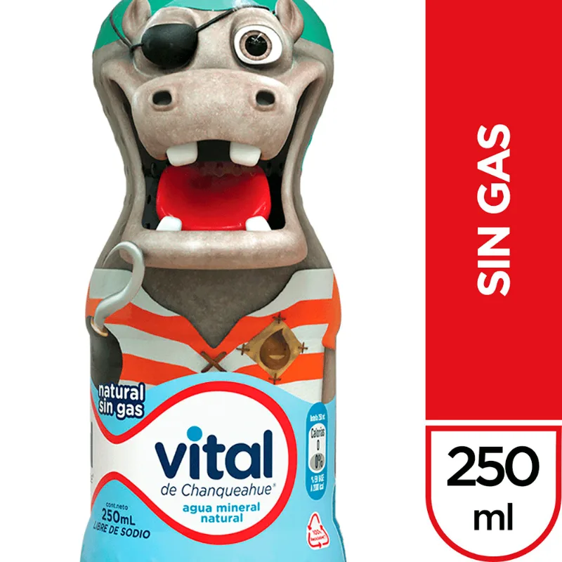 Agua Mineral Vital Kids Sin Gas 250 ml