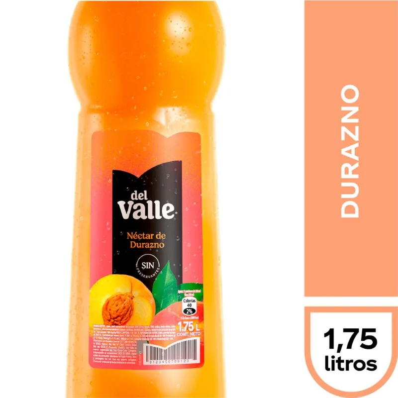 Néctar del Valle Durazno 1.75 L