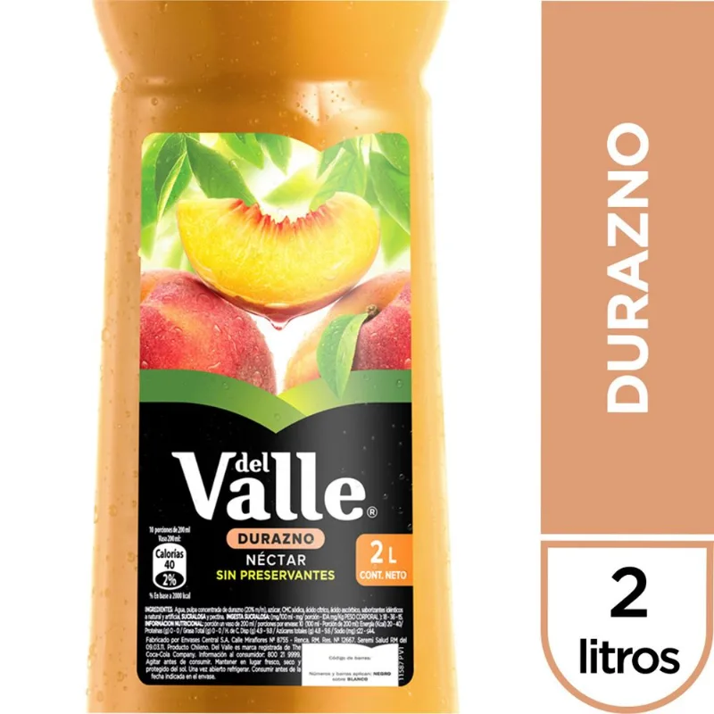 Néctar Andina Durazno 2 L