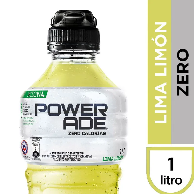 Bebida Isotónica Powerade Zero Lima Limón 1 L