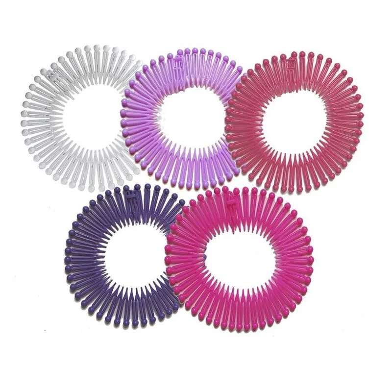 10 Tiaras Bell 12cm Colorida Prendedor Cabelo