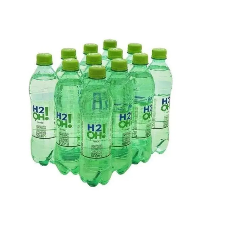 Refrigerante Limão H2o - 500ml - Kit Com 12 Unidades