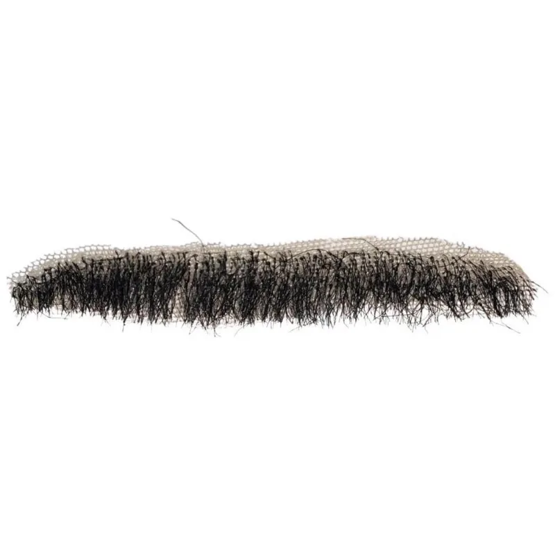 Bigode Falso Super Fino Preto + Cola