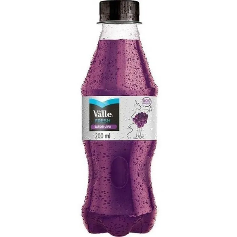 Suco Del Valle Fresh Uva Pet 200ml Kit Com 24 Unidades
