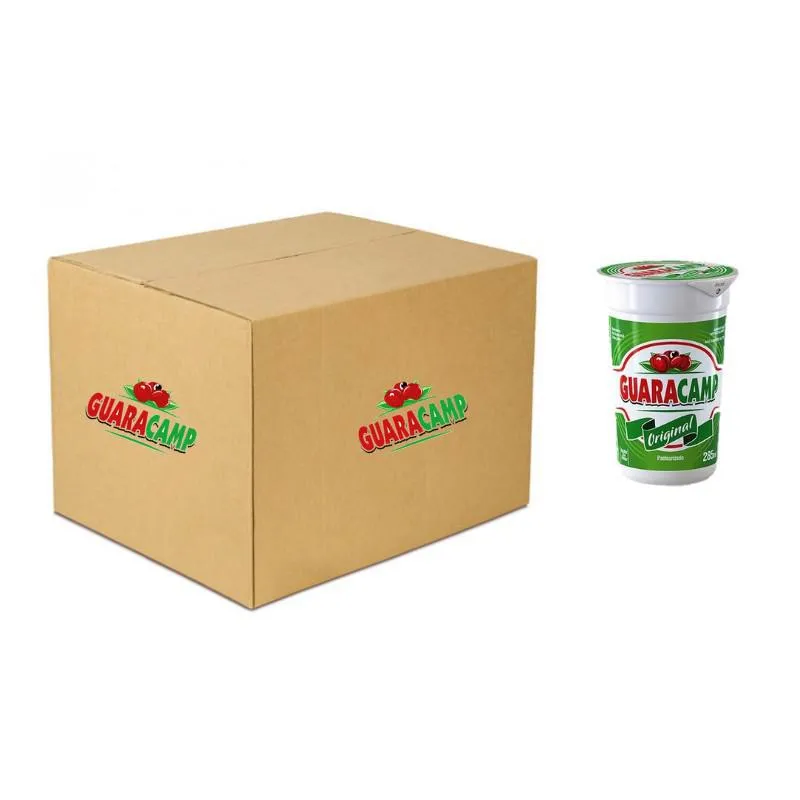 Caixa De Refresco Guaraná Natural Guaracamp - 24 Copos