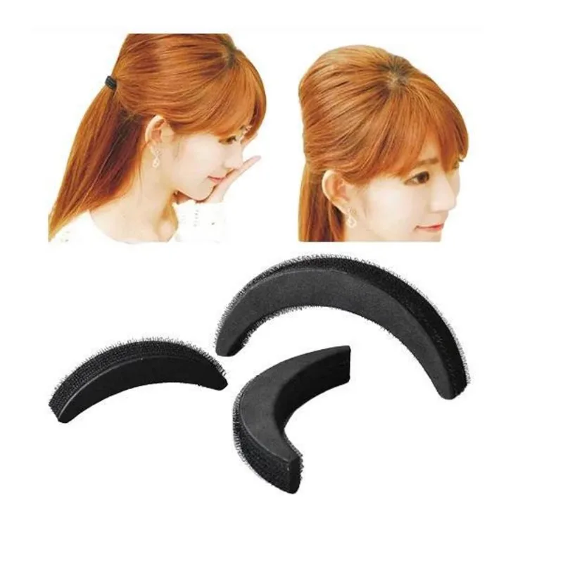 Acessório Volume Para Cabelo E Topete Em 3 Peças