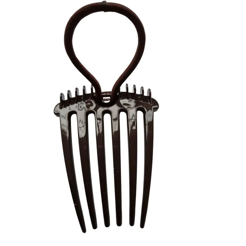 2 Acessórios Pente Volume Para Rabo De Cavalo Cabelo