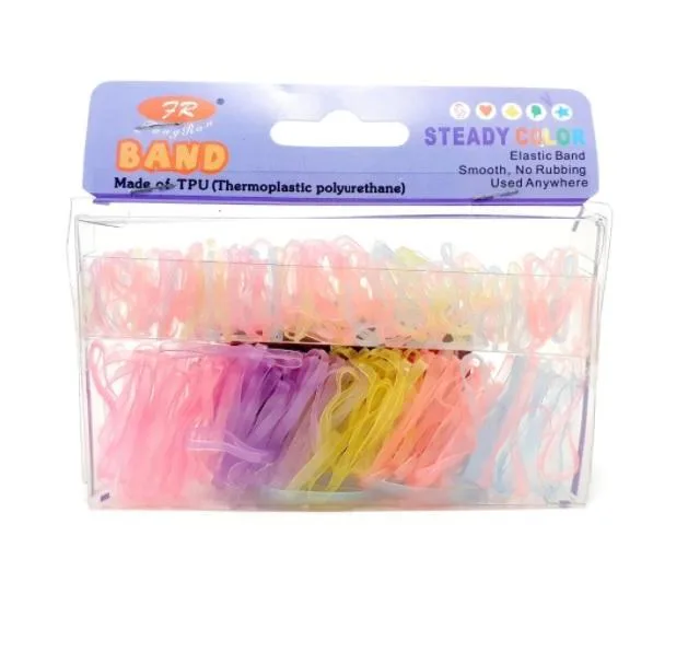 Kit Pacotes Xuxinha Elásticos Silicone Para Cabelo 5pcts