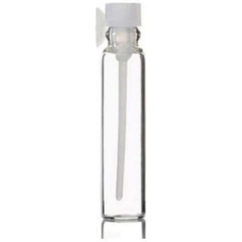 Kit 10 Frascos Flaconete Vidro Para Amostra 1 Ml Tampa