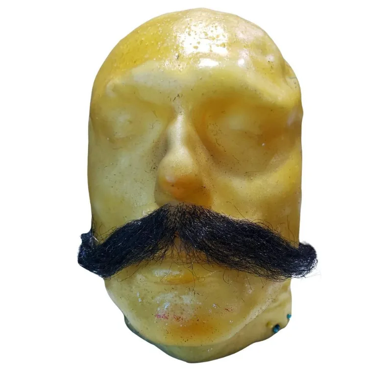 Bigode Falso Postiço Preto 17507 + Cola