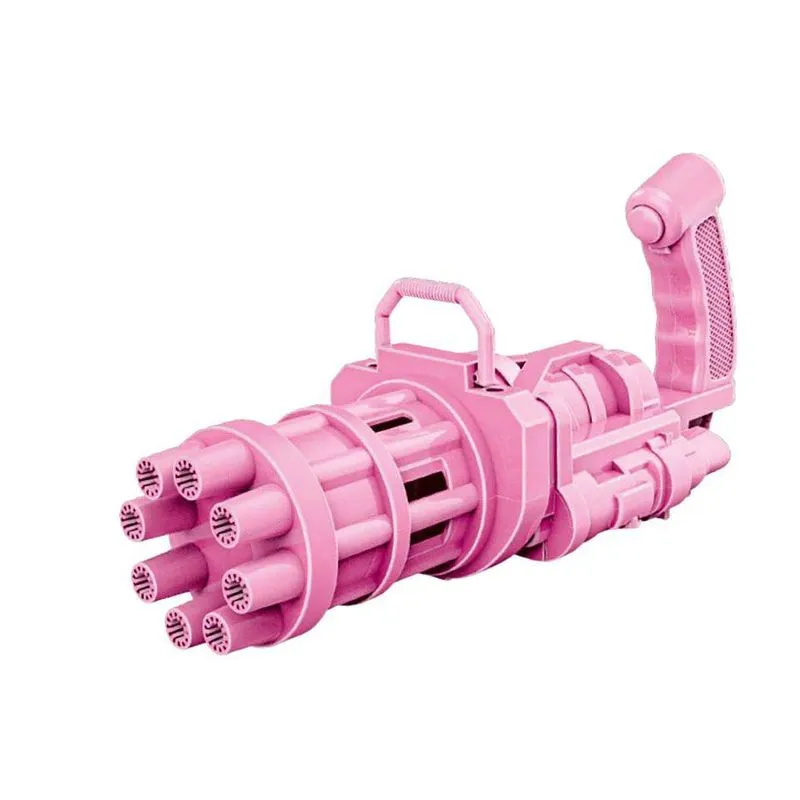 Máquina De Bolhas Automática Brinquedos Ar Livre Rosa