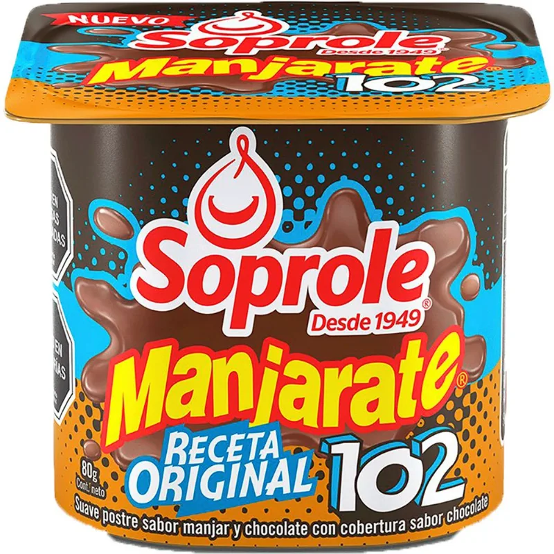 Postre Soprole Manjarate 102 de 80 g