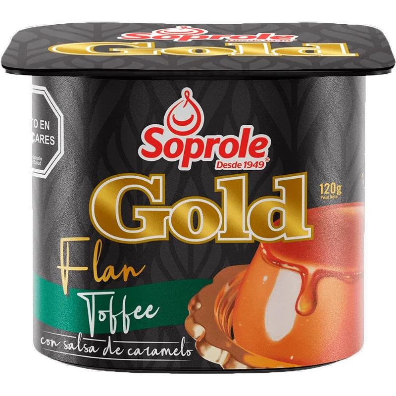 Flan Soprole Gold Toffe Caramelo 120 g