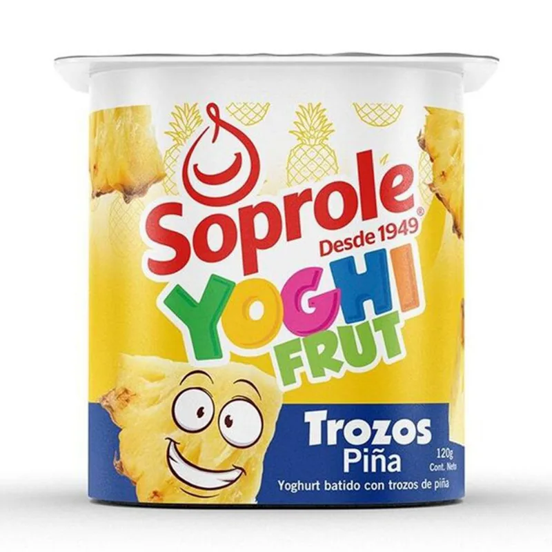 Yogurt Batido con Trozos Piña 120 g