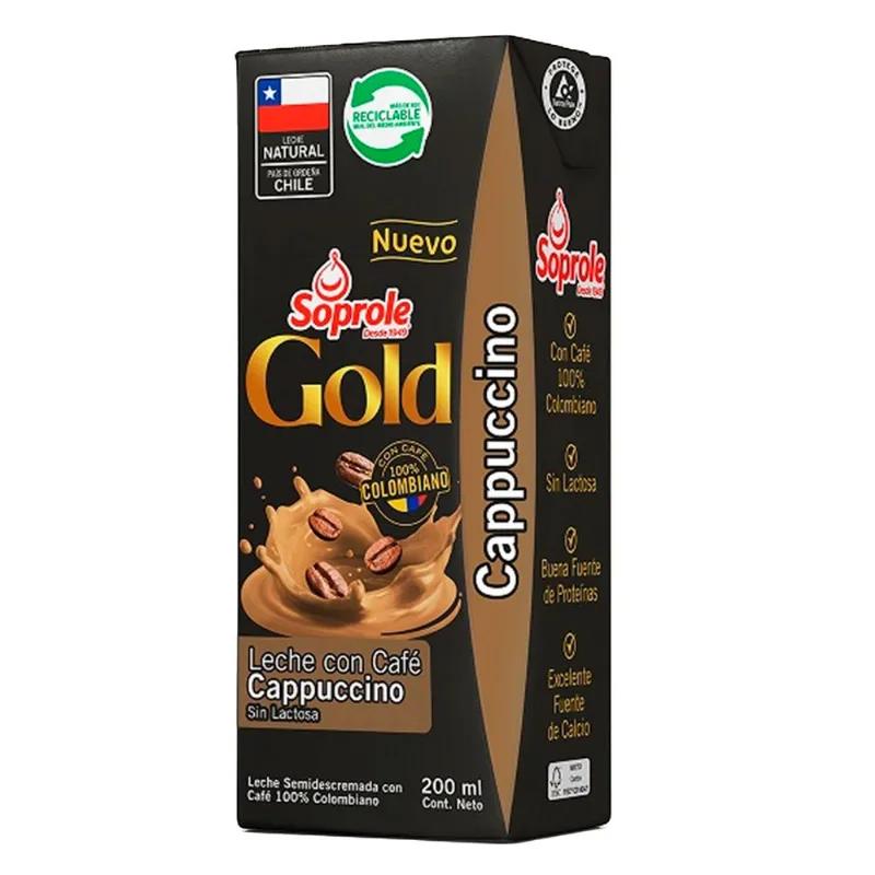Leche Capuccino Gold 200 ml