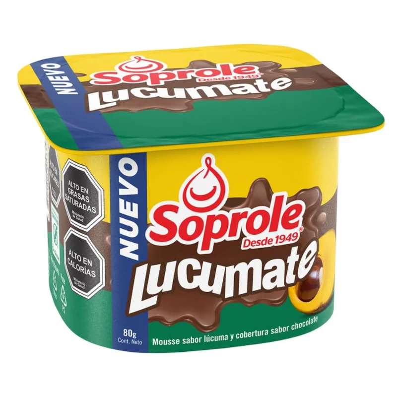 Manjarate Soprole 80 gr, Lucumate