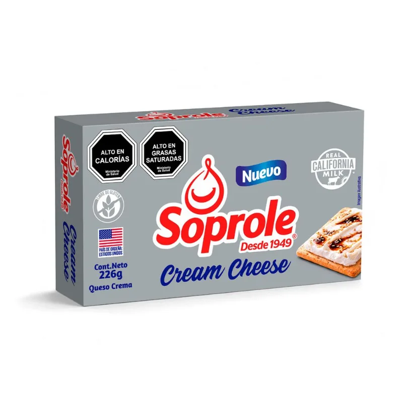 Queso Crema Soprole 226 g