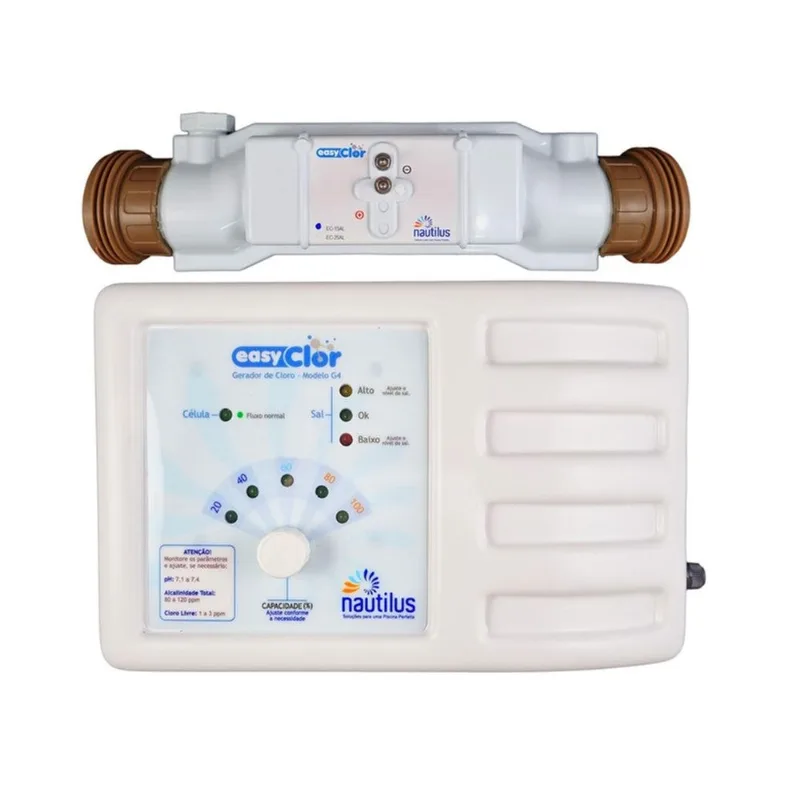 Gerador De Cloro (sal) Nautilus Easyclor G-4 Modelo 15 Al