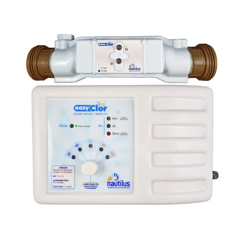 Gerador De Cloro (sal) Nautilus Easyclor G-4 Modelo 25 Al