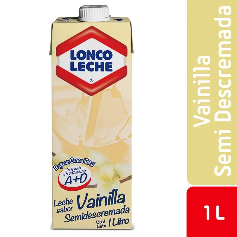 Leche Loncoleche Vainilla 1 L