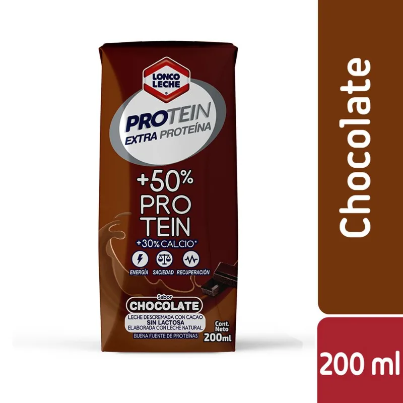 Leche Loncoleche Proteína Chocolate 200 ml