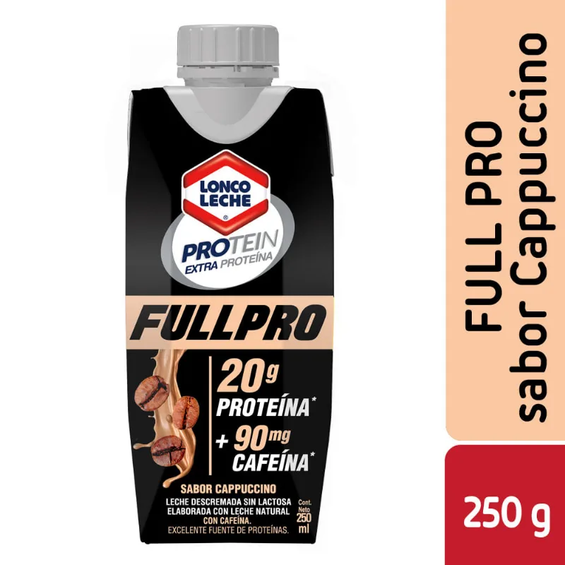 Leche Loncoleche Full Pro Cappuccino 250 ml