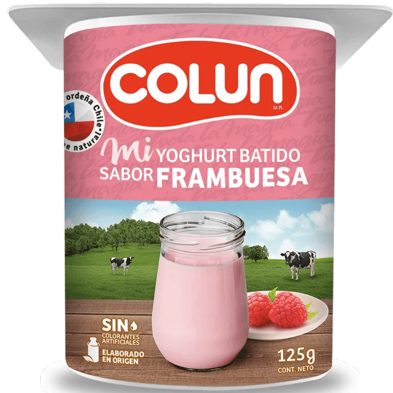 Yogurt Batido Colun Frambuesa 125 g