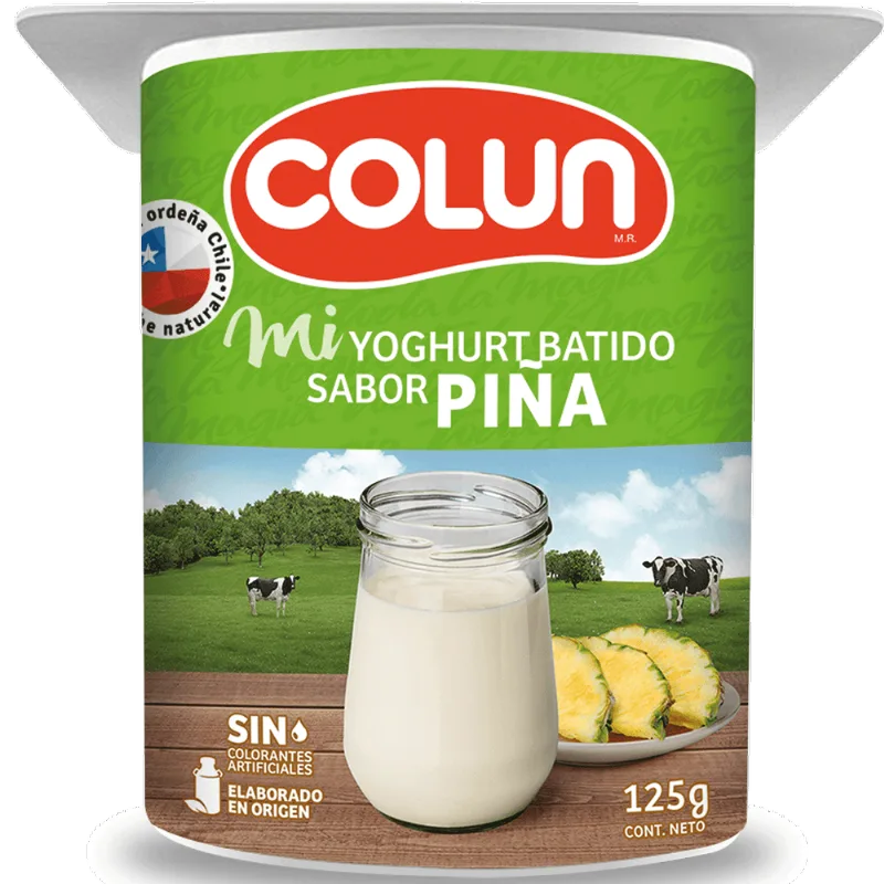 Yogurt Batido Colun Piña 125 g