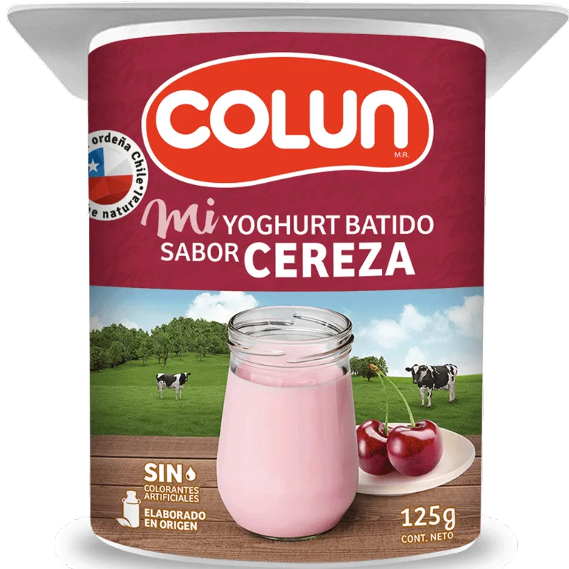 Yogurt Batido Colun Cereza 125 g