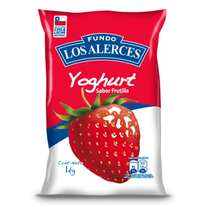 Yogurt Frutilla Bolsa 1 kg