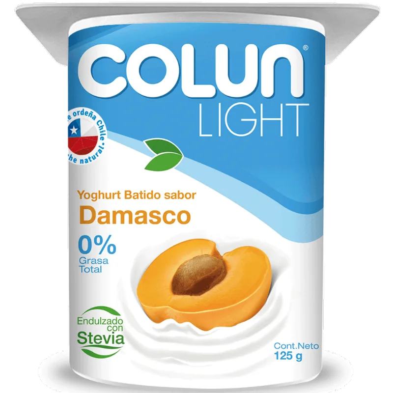 Yogurt Batido Colun Light Damasco 125 g