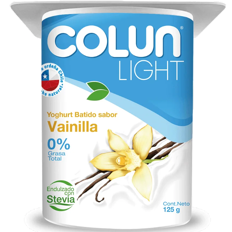 Yogurt Batido Colun Light Vainilla 125 g