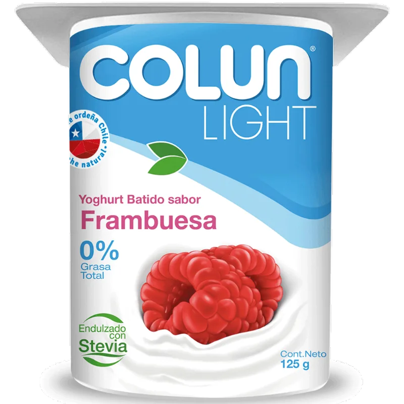 Yogurt Batido Colun Light Frambuesa 125 g