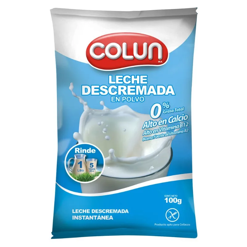 Leche en Polvo Descremada 100 g
