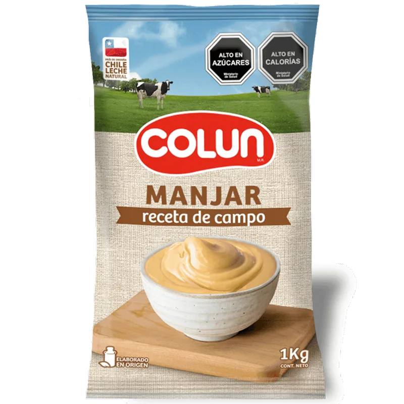 Manjar Colun Receta de Campo 1 kg