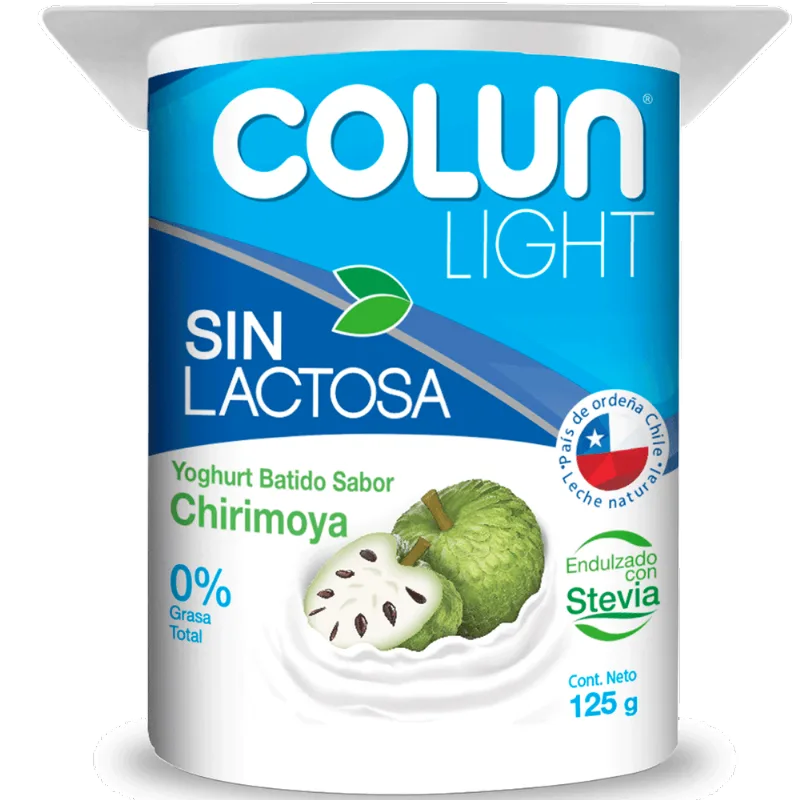 Yogurt Light Sin Lactosa Sabor Chirimoya 125 g
