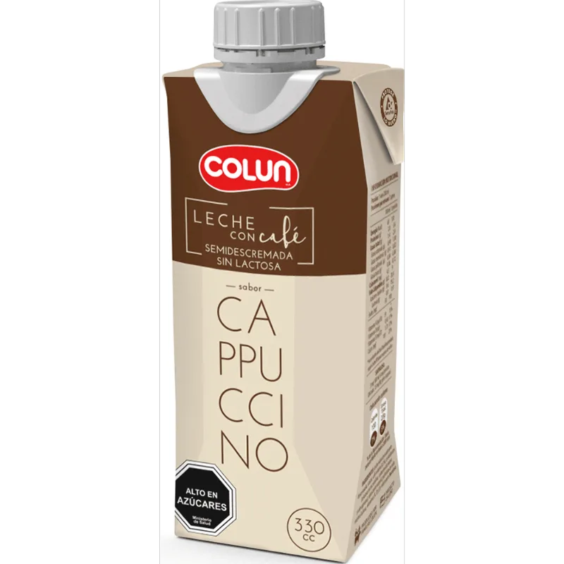 Leche Colun Capuccino Sin Lactosa 330 cc