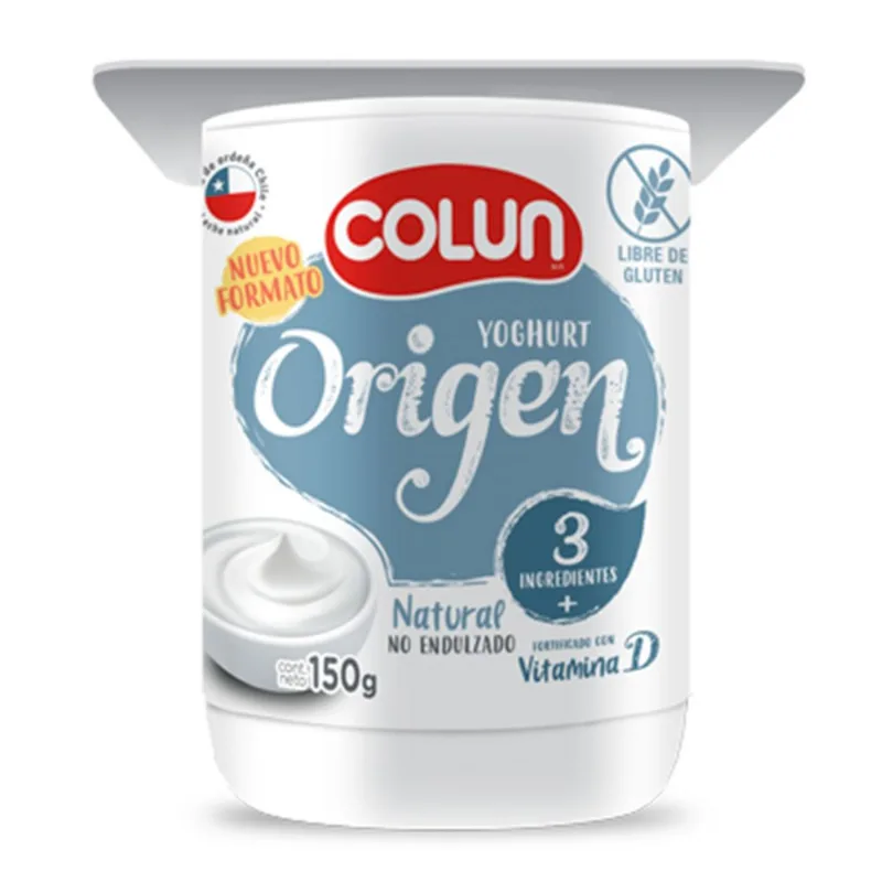 Yogurt Natural Colun Origen 150 g