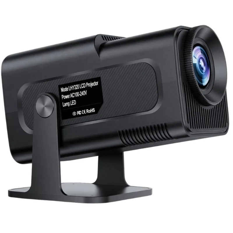Projetor Portátil Mdm Hy320 Para Cinema Em Casa Com Projeção De 1 A 4 Metros E Vídeo 1080p